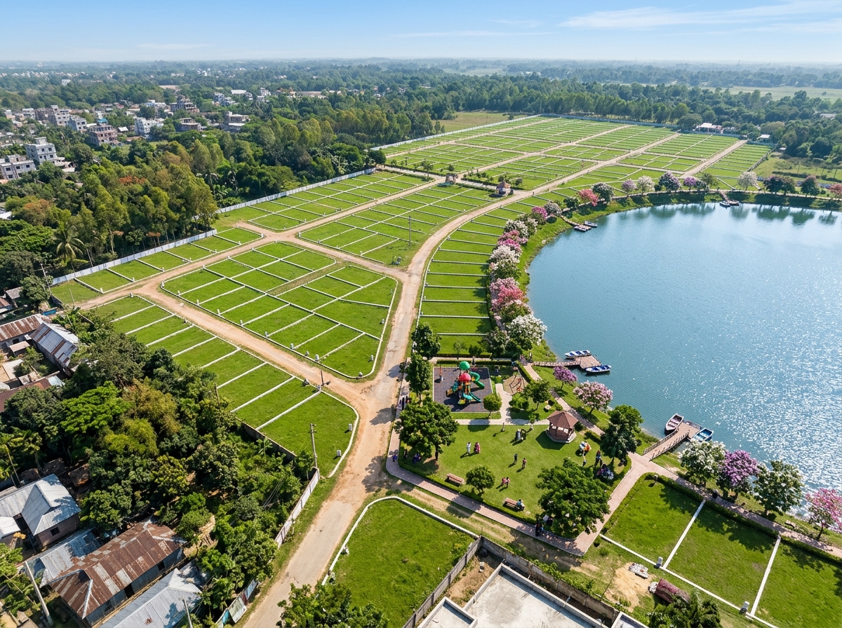 Savar Lake City Waterfront Plots